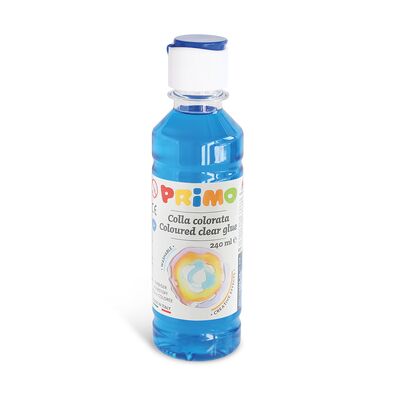 Lipici Morocolor Primo, pe baza de apa, albastru transparent BPTCMC240501