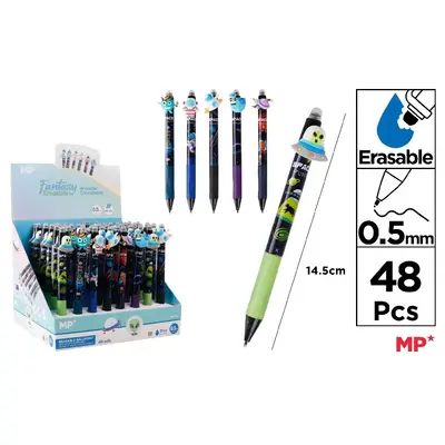 Pix cu mecanism cu rescriere, varf 0.5 mm, design spatiu BPTCMR177010