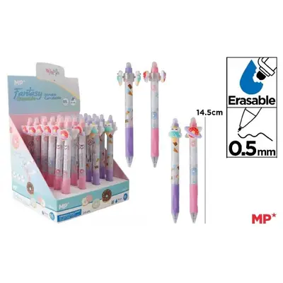 Pix cu mecanism cu rescriere, vf 0.5 mm, design fantasy BPTCMR183010