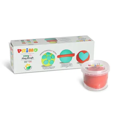 Plastilina Morocolor Primo, 3 culori in recipient plastic, 100g BPTCMC299001