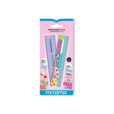 Rigla Mitama, 15 cm, 2 bucati, design fete BPTCMI0628540