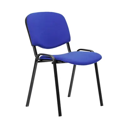 Scaun vizitator, Niky, stofa, albastru BPTCPL999137