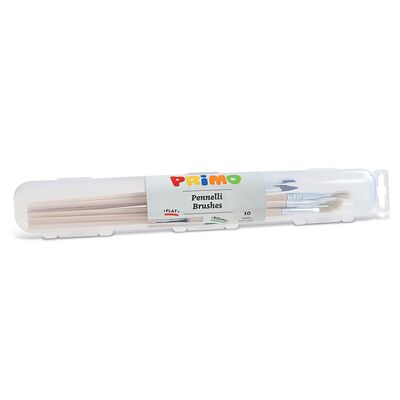 Set 10 pensule Morocolor Primo, nr 2/3/4/6/8 BPTCMC15537