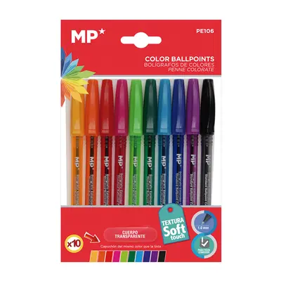 Set 10 pixuri Main Paper, fara mecanism cu soft touch BPTCMR986378