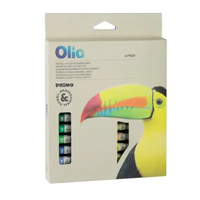 Tempera pe baza de ulei Morocolor Primo, cutie 24 culori BPTCMC000803