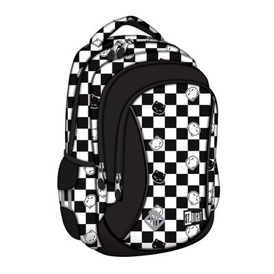 Ghiozdan BP26 ST Right Chess Cats 3 compartimente, 39x27x17 cm BPTCMJ265820