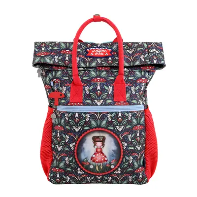 Ghiozdan Gorjuss, Little Mushroom, 1 compartiment, 37x41x17 cm BPTCGR132903