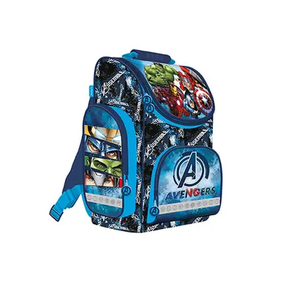 Ghiozdan Majewski, Avengers, 1 compartiment, 36x28x16 cm, capacitate 15L BPTCMJ265776