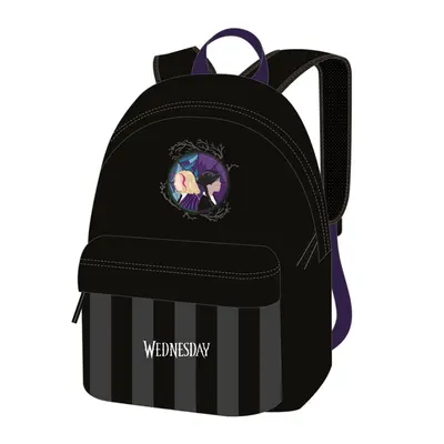 Ghiozdan Majewski, Wednesday si Enid, 1 compartiment, 40 x 30 x 12 cm BPTCMJ690945