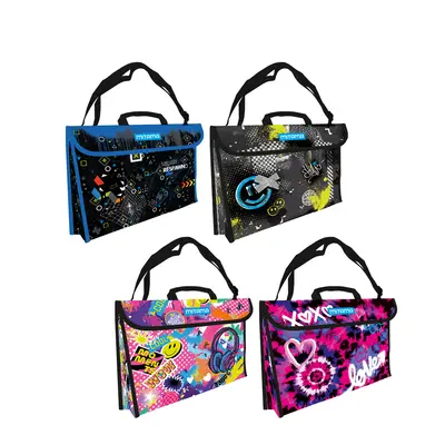 Mapa impermeabila Mitama, A3, bretea detasabila, design roz BPTCMI064846