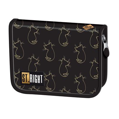 Penar Majewski ST Right, PC03, Golden Cats, 1 compartiment, 20,5 x 14 x 3,5 cm BPTCMJ683541