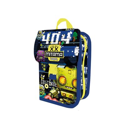 Penar Mitama, 1 compartiment, 2 clapete, design robotel, 14 x 8.5 x 23.5 cm BPTCMI064851