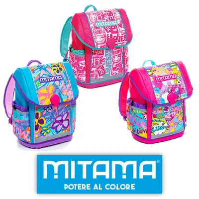 Rucsac Mitama, structura rigida design fete, 26 x 18 x 38 cm, 21 litri BPTCMI063799