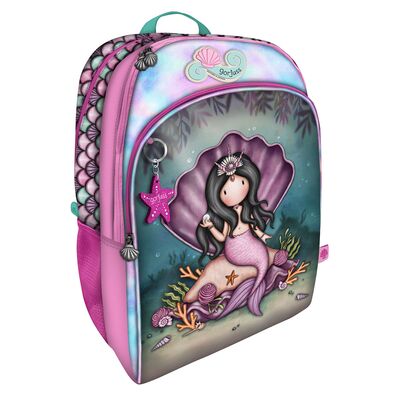 Rucsac clasic Gorjuss The World Is Your Oyster, 2 compartimente, 34x43x22 cm BPTCGR113011