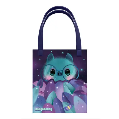 Sacosa Bangoberry Batty Liliacul, material textil, 24x28x2 cm BPTCGR131703