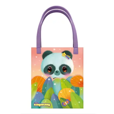 Sacosa Bangoberry Pally Panda, material textil, 24x28x2 cm BPTCGR131701