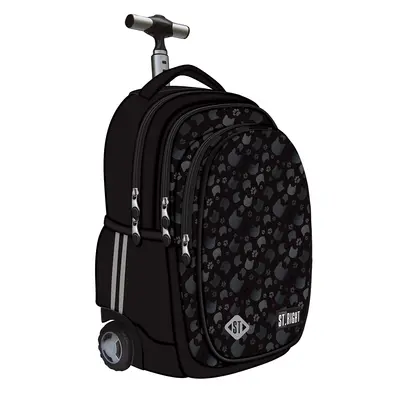 Troller TB01 ST Right Black Cats 4 compartimente, 44x32x25 cm BPTCMJ265828