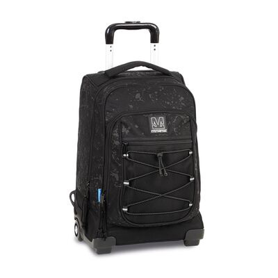 Troller calatorie Mitama, 3 compartimente, design negru BPTCMI064842