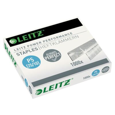 Capse Leitz, Power Performance, 25/10, 1000 bucati/cutie BPTCSL803400