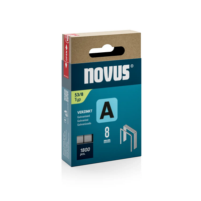 Capse Novus din sarma subtire A 53/8 foarte tari, 1800 bucata/cutie BPTCNV0775