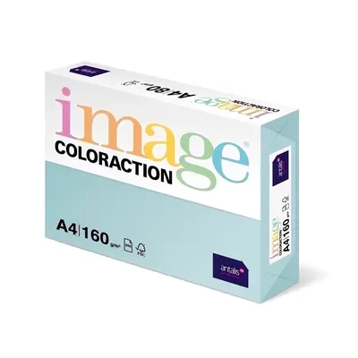 Carton color Coloraction, A4, 160g/mp, bleu pal-Lagoon, 250 coli/top BPTCCL1602