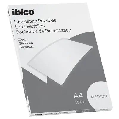 Folie de laminat, Ibico, A4, 100 microni, 100 bucati/set BPTCSL627309