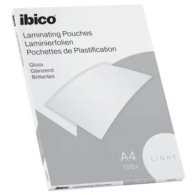 Folie de laminat, Ibico, A4, 75 microni, 100 bucati/set BPTCSL627308