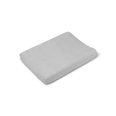 Husa De Protectie Gri Pentru Salteaua De Infasat ,   Bumbac Buclat, Elastic Pe Contur, 80x50 Cm, Bonjourbebe Pjbc2rz101-009