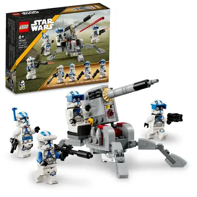 LEGO Star Wars, Pachet de lupta Clone Troopers, divizia 501, numar piese 119, varsta 6+ BPTCJUCLEGO75345