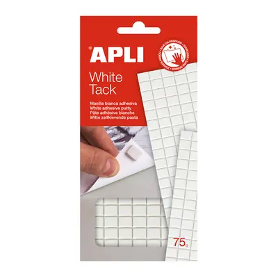 Pastile autoadezive Apli, albe, 75 g BPTCAL001111