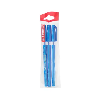 Pix fara mecanism Stabilo Excel 828, M, 0.45 mm, 3 bucati/blister eco, albastru BPTCSW828341