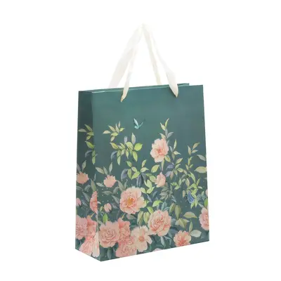 Punga cadou 26x32x10 cm, design floral BPTCTV730490
