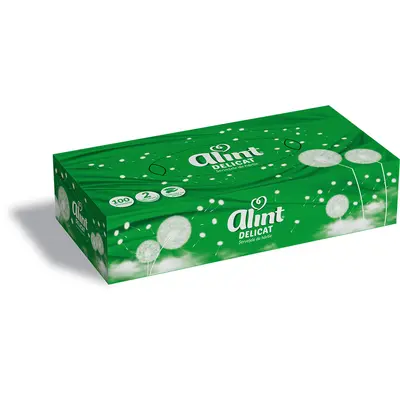 Servetele faciale Alint, 100 bucati/cutie BPTCGL000960