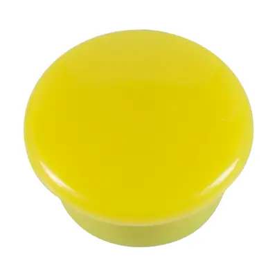 Set 10 magneti Westcott, d15 mm, galben, sustin 3/4 coli, 80g BPTCWS108030