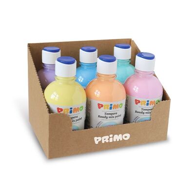 Set 6 tempera pastel Morocolor Primo, 300ml BPTCMC701546