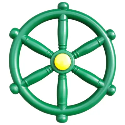 Carma piratilor,accesoriu pentru spatii de joaca, verde, 30 cm, kbt - okekbt001.090.517.001