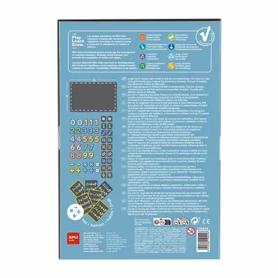 Joc cu numere magnetice APLI, 51 piese, 5 ani+ SOLAPL19444