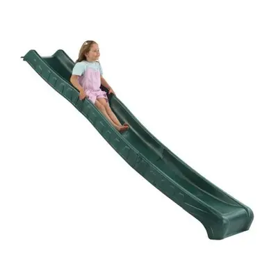 Tobogan pliabil pentru copii rocli, 2.9 m, hdpe, verde - okekbt403.015.002.001