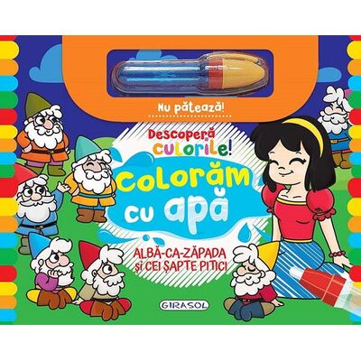 Descopera culorile! alba-ca-zapada si cei sapte pitici
