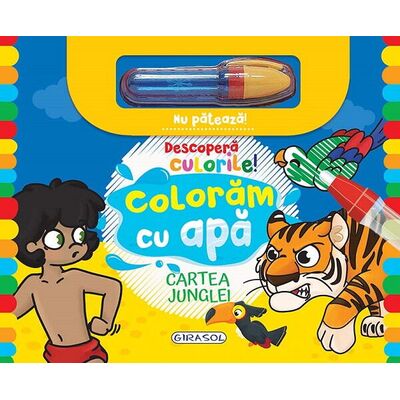 Descopera culorile! cartea junglei