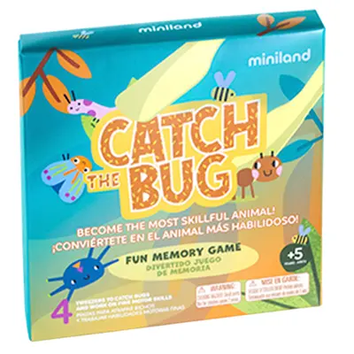 Joc educativ de logica si dexteritate prinde gandacelul - okeml45501