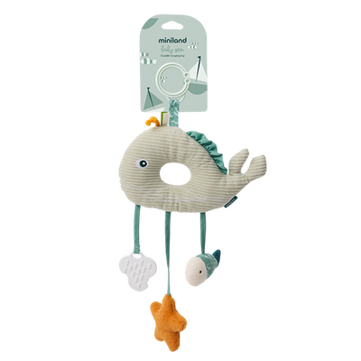 Jucarie bebe pentru leagan si carucior, cu sunete si oglinda, ocean - okeml97363