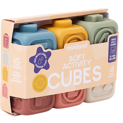 Jucarie educativa cuburi moi pentru toddleri, activities - okeml97316