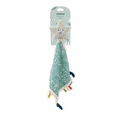 Paturica moale de atasament pentru bebe ocean, de la 0 luni - okeml97361