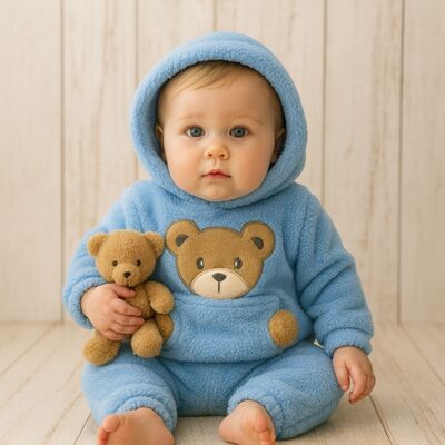 Set pufos hanorac si pantaloni welsoft bbl26