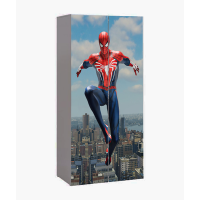 Dulap Spiderman City Doua Usi Ptv8411