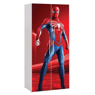 Dulap Spiderman Doua Usi Ptv8429