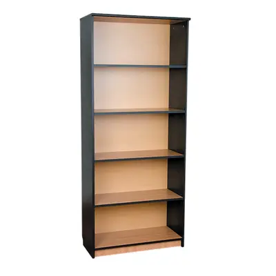 Etajera inalta Office Line, PAL, stejar/negru BPTCOF3896