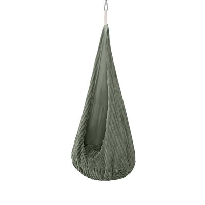 Leagan Tip Cocon Pentru Copii Meowbaby   Churros Olive Sage Green ,   Locul Preferat Pentru Joaca Si Relaxare Pjbmchhkk99