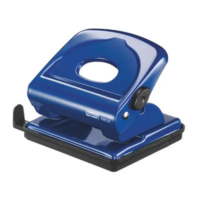 Perforator metalic Rapid FMC25, 25 de coli, cutie, albastru BPTCSL500283